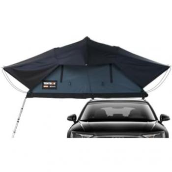 TentBox Lite XL Premium Roof Top Tent Sleeps 4 Quick Set-Up Slate Grey