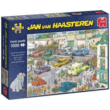 Mega Size 1000 Piece Shopping Spree Puzzle by Jan van Haasteren