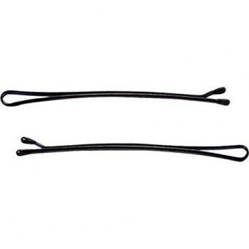 Beter Schlichte schwarze Haarklammern – 12‑Pack