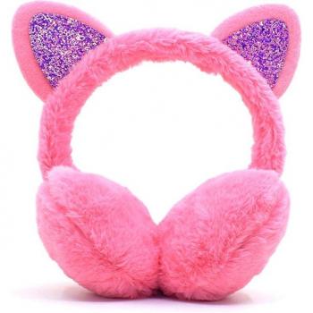 Warm Cat Ear Earmuffs for Children