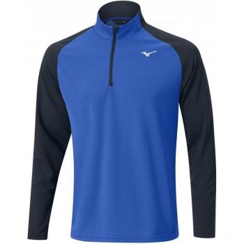 Mizuno Golf Layer Langarmshirt Winter Breeze Bloc Blau Herren XL