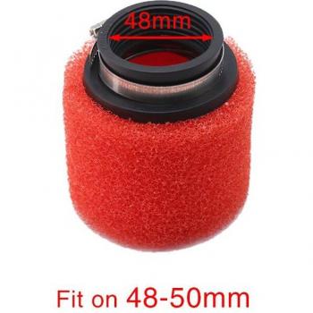 ZS MOTOS Universal‑Vergaser‑Schwamm 35–48 mm – Luftfilterschwamm für Motoren
