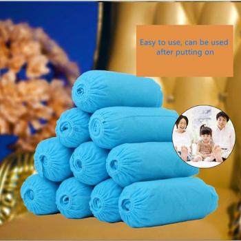 Multi‑Color Portable Shoe Covers for Home & School – 100 Piece Set