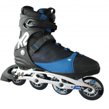 K2 Herren Skates 84 – F.I.T. Speed Modell, Schwarz/Blau