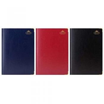 2026 Day A Page Diary A4 Padded with Metal Corner office Home Black Desk Diary