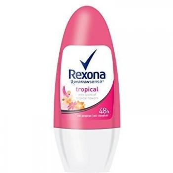 Rexona Tropical Scented Deo Roll-On for Women, 6 x 50 ml Pack