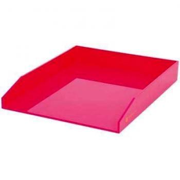 Foray Pink Document Tray 25.1 x 31.3 x 4.5 cm