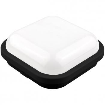 Matel IP65 15W Kaltlicht Wandleuchte Schwarz Quadrat