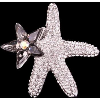 Punto de Luz: Broche Starfish Navideño