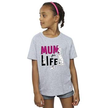 Mum for Life Disney 101 Dalmatians T-Shirt – Kids Grey
