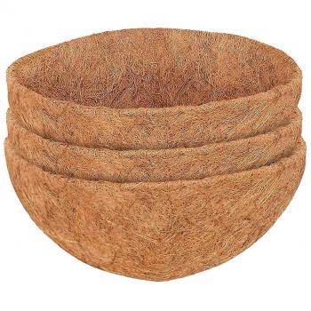 Trio Doublure Noix de Coco – remplacement naturel pour panier suspendu