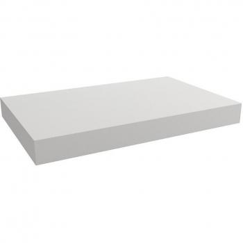 Egger Naturel Floating Sink Shelf 80x8x50 cm, Gloss White (DO8050B)