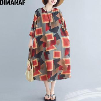 DIMANAF Damen Sommerkleid