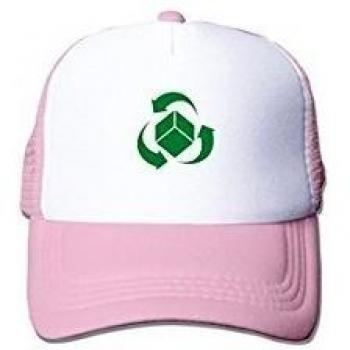 Copa Trucker Verde Símbolo Sustentable Nylon Adulto