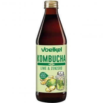 Kombucha lime e zenzero bibita 330ml