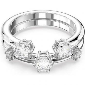 Swarovski Constella Double Set Rhodium Plated Ring 5640960