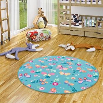 Kinder Spielschmetterling Rund (Snapstyle) – 133 x133 cm