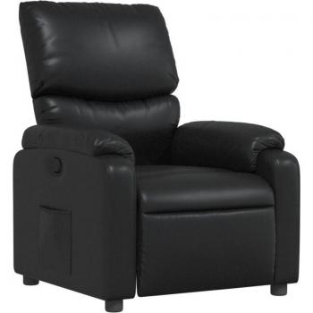 Fauteuil Confort Inclinaison Manuelle TV Noir