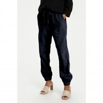 Blue Kaffe Sweatpants, Size 3XL, Midnight Marine Kanaya