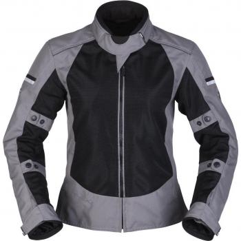 Modeka Veo Air Giacca Donna 48 in Nero e Grigio