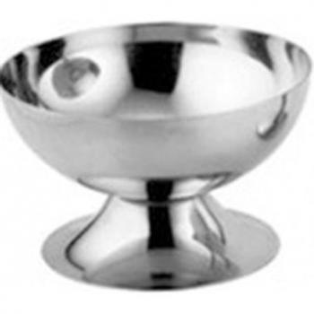 Copa de Fruta Seca con Acero Inoxidable y Base Plate