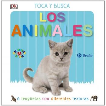 Toca y busca. Los animales (Tapa dura).