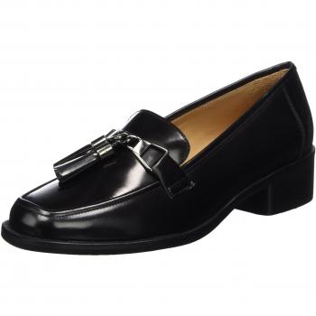 Black Marc O'Polo Mid Heel Loafer (Women's) – Size 5.5 UK