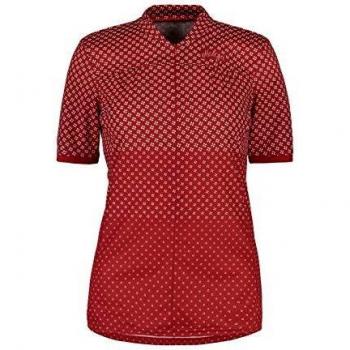 Maloja All Mountain Shirt Kurzarm Hemd Jersy Damen L Rot (red Poppy Clover)