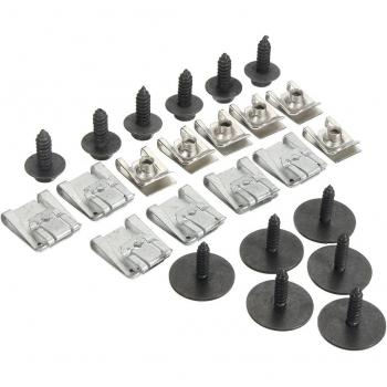 Juego de 24 Clips y Tornillos para la Parte Inferior del Motor Mercedes Clase E W211