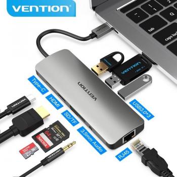 Vention 9-in-1 USB-C Hub für Samsung und Huawei