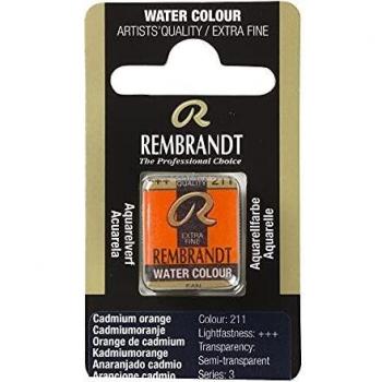 Rembrandt Cadmium Orange Pan Half