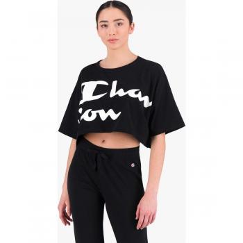 Sport Cropped tee con logo sfumato