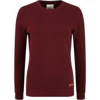 OXMO Strickpullover OXSarah Trendiger Pullover mit Loch-Strick