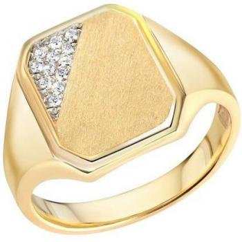 Herren Schmuckring aus Silber 925 mit Zirkonia