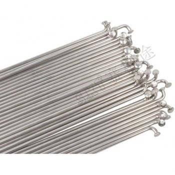 Rayons 14G acier inoxydable pour vélo, pack 12 pièces solides