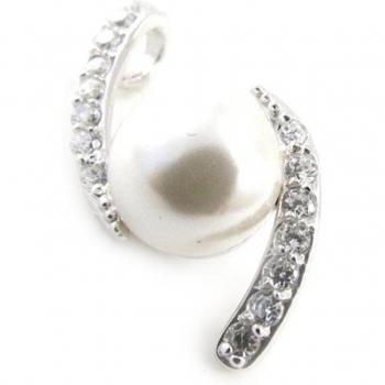 Lueur d'Ivoire – pendentif Sissi