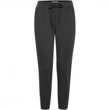 Pantalon femme Ichi Kate gris foncé