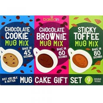 Bakedin Mug Cake Variety Pack