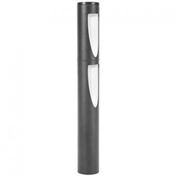 Brit LED Outdoor Bollard Light Urban Grey 3000K IP54