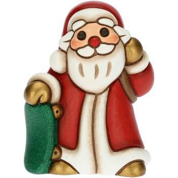 Keramikfigur THUN Weihnachtsmann auf Skateboard