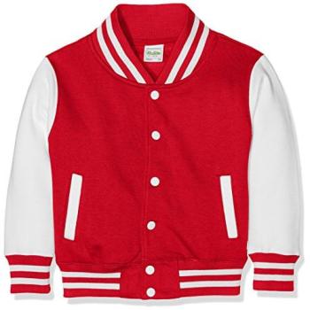 Sportliche Kids‑Bommerjacke „Just Hoods“ Baseball