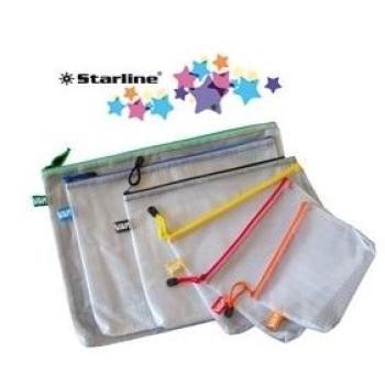 Confezione Buste PVC Rete Gialla 5pz
