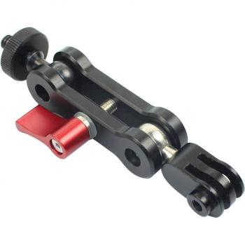 Support rotatif 360° pour caméra sportive