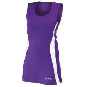 Gilbert Eclipse Netball Apparel S18 Purple/White