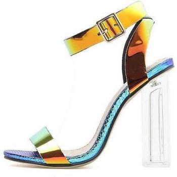 Eilyken Women’s Serpentine Buckle Strap Summer Sandals