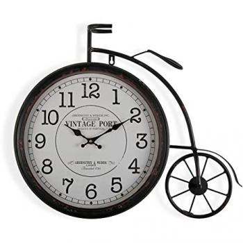 Horloge Murale Versa Marron et Blanc