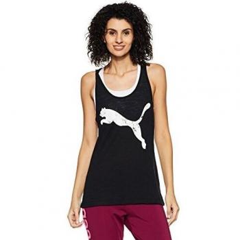 Schwarzes Puma Damen Tanktop Essential Dri‑Release – Size L