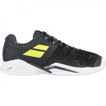 Babolat Propulse Blast Herren-Tennisschuhe Grau/Neongelb