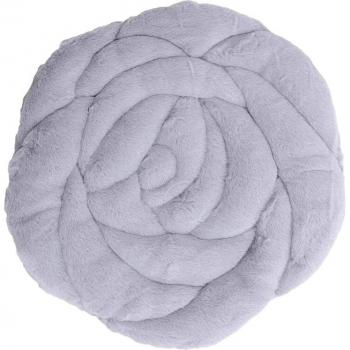 Coussin décoratif pour chaise rose et fleurs
