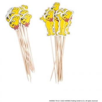 Lot de 24 Piques apéritif avec décoration Zenker Haribo référence 46526